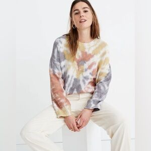 Madewell | Tie-Dye Westford Pullover Sweater, XXS